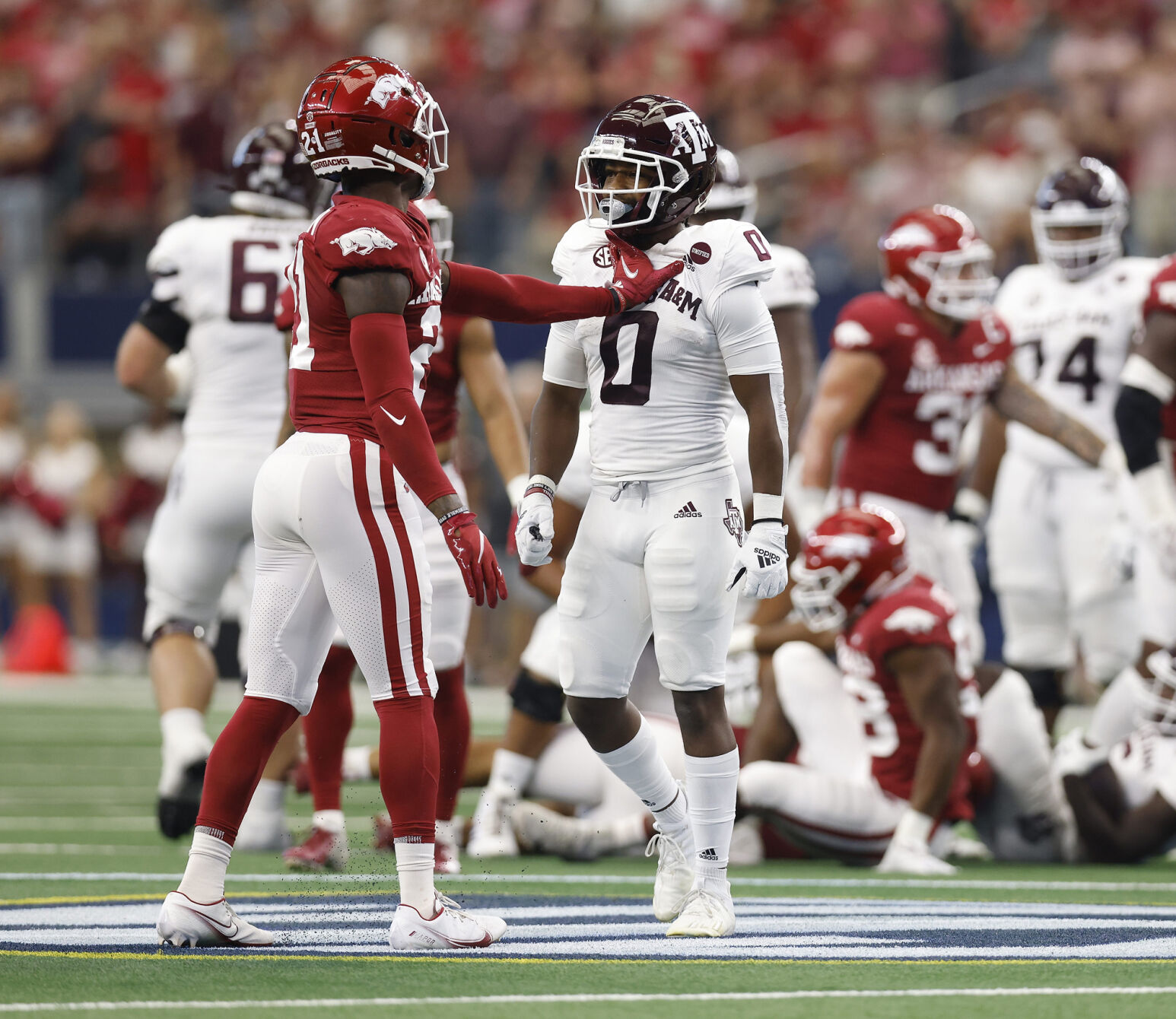 Texas A&M vs Arkansas